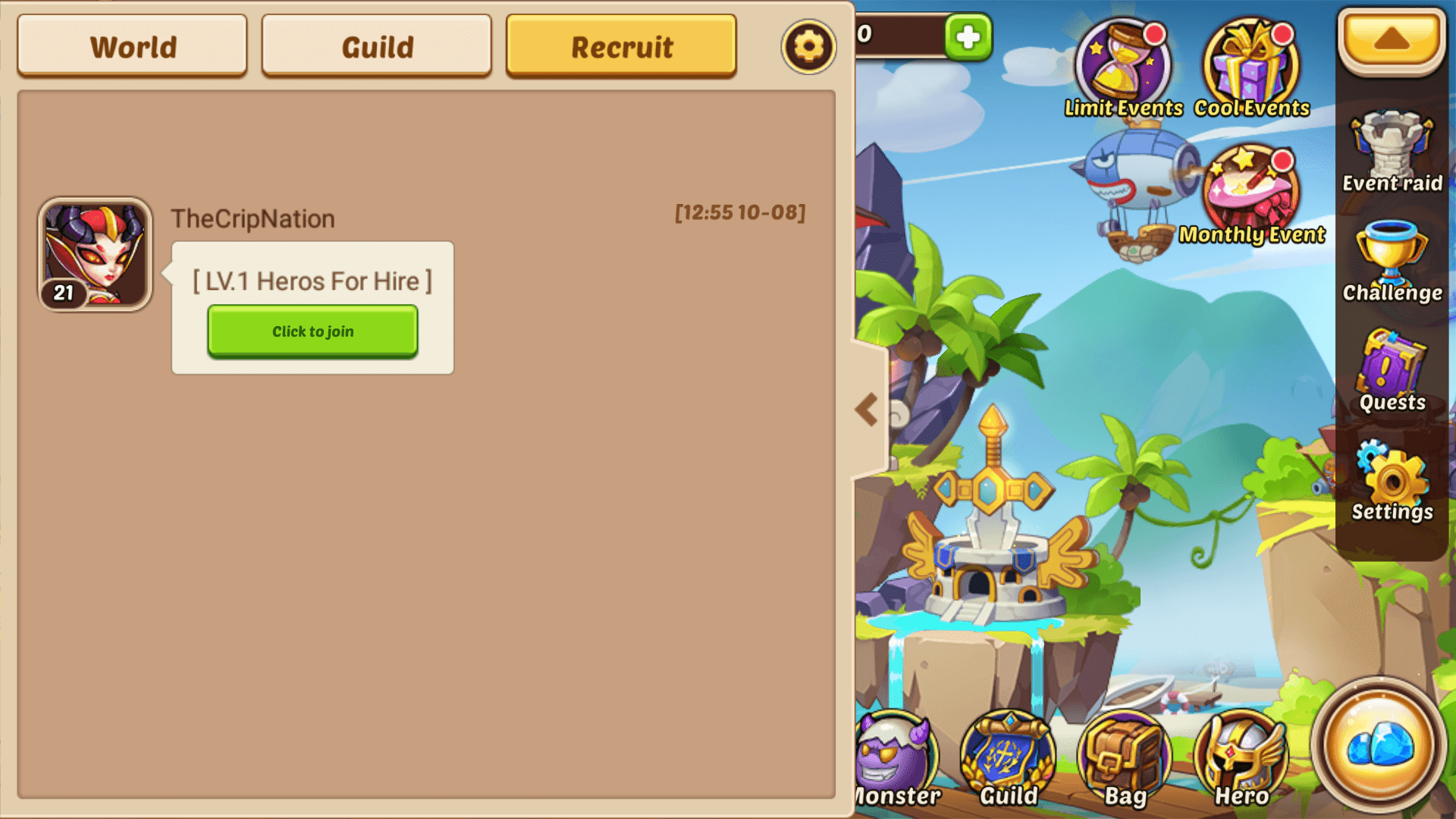 Idle Heroes Pc